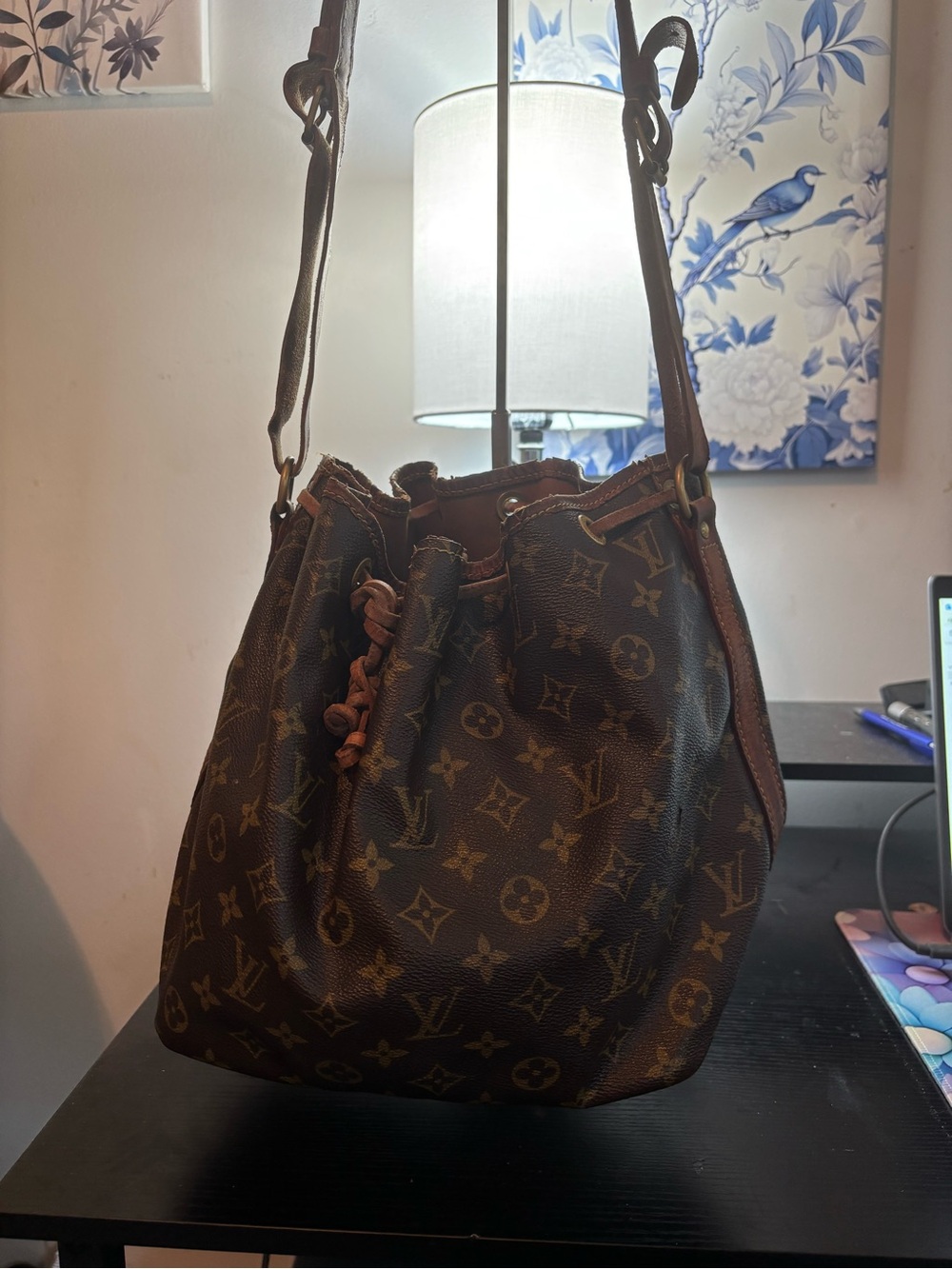 Authentic Vintage Louis VuittonMonogram Noé Bucket Bag Great Project/Daily Piece - Picture 2 of 14